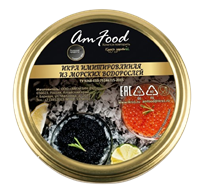 Икра Am Food Красная имитированная стекло 113гр 