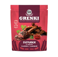 Гренки Гарлики Flint со вкусом телятина с аджикой 90гр