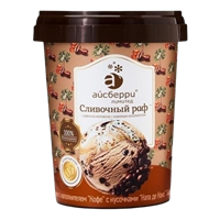Мороженое Айсберри Сливочный раф 275гр