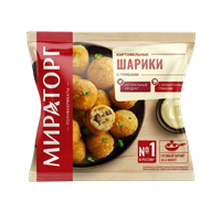 Картофельные шарики Мираторг с грибами 350гр 