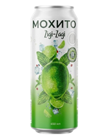 Напиток Zigi-Zagi Мохито лайм 0,45л