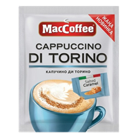 Кофе MacСoffee 3в1 cappuccino Di Torino соленая карамель 25,5гр