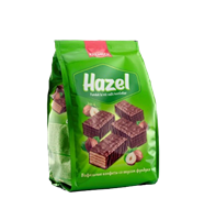 Вафли Hazel глазированные 255гр