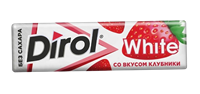 Жевательная резинка Dirol со вкусом клубники 13,6гр