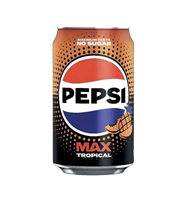 Напиток Pepsi MAX Tropical NO SUGAR ж/б 0.33л 