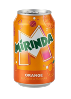 Напиток б/а газ Mirinda Orange ж/б 330мл