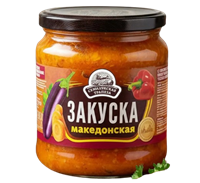 Закуска овощная Македонская 460гр