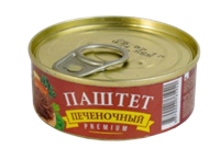 Паштет печеночный 100гр Улан