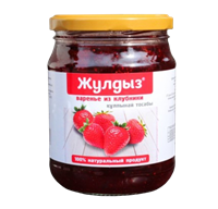 Варенье Жулдыз клубничное 600гр