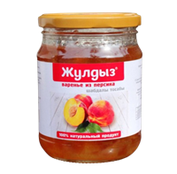 Варенье Жулдыз персиковое 600гр