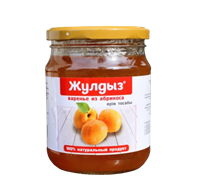 Варенье Жулдыз абрикосовое 600гр