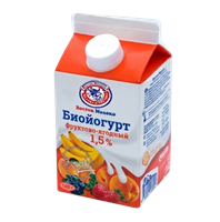 Биойогурт Восток Молоко фруктово-ягодный 1,5% т/пак 0.5л 