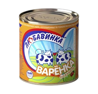 Молоко сгущеное Любавинка Варёнка 380гр