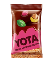 Драже Yota арахис в молочной шок.глазури 40гр