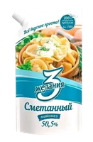 Майонез Три Желания Сметанный 380гр