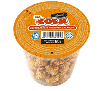Попкорн Mrcorn Карамель с арахисом стакан 60гр