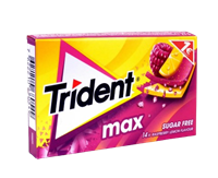 Жевательная резинка Trident со вкусом мяты и фруктов 27гр