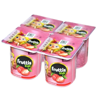 Йогурт Fruttis Клубника детский 2,5% 110гр