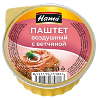 Паштет Hame с ветчиной 75гр