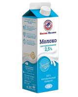 Молоко Восток Молоко 2,5% т/пак 0.9л 