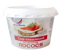 Сыр плавленный Восток Молоко с лососем 180гр