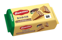 Вафли Яшкино с какао и вкусом ванили 200гр