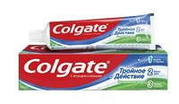 Зубная паста Colgate 219 гр Тройное действие 