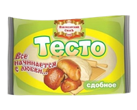 Тесто Смак сдобное дрожжевое 1кг