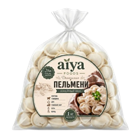 Пельмени Aiya домашние говяжьи 1кг