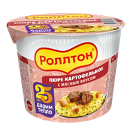 Пюре картофельное с мясным вкусом 40гр