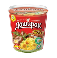 Пюре Доширак Премиум с мясом 52гр