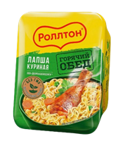 Лапша Роллтон куриная лоток 90гр 