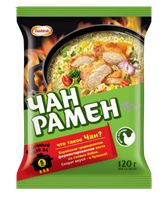 Лапша Доширак Чан Рамен с куринным бульоном 120гр