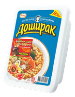 Лапша Доширак морепродукты лоток 90гр 