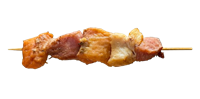 Шашлык из семги и тунца
