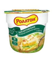 Пюре картофельное со вкусом томленой курочки с сыром 40гр