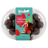Мороженое Frukis малина в шоколадной глазури 110гр
