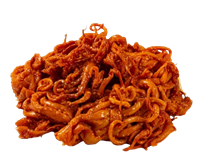 Кальмар г/к щупальца в карамельно-кунжутном соусе