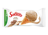 Мороженое Soletto фундук с ароматом кофе 75гр