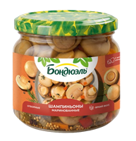 Шампиньоны Bonduelle маринованные ст/б 350мл