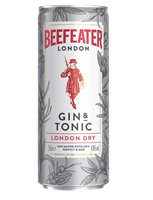 Джин Beefeater Dry Tonic 4.9% ж/б 0,25л