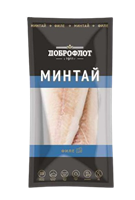 Филе минтая Доброфлот без кожи 400гр