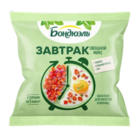 Овощной микс Bonduelle для завтрака с томатами 200гр