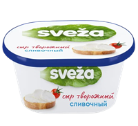 Сыр Sveza творожный сливочный 60% 350гр 
