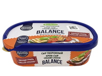 Сыр творожный Cream Cheese BALANCE ПРОТЕИН с наполнителем Овощи гриль 65%