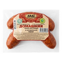 Колбаса Arai Домашняя полукопченая в череве Халал кг