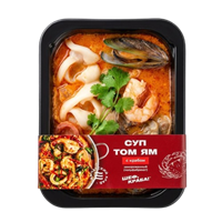 Суп Шеф, краба! Том Ям с крабом 220гр