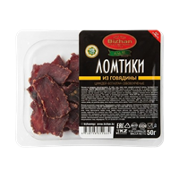 Ломтики Bizhan  из говядины 50гр