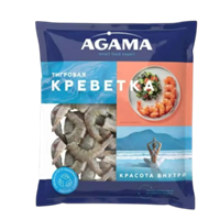 Креветка Agama тигровая с/м б/г 400гр