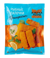 Рыбные палочки Азбука Моря Приморские 500гр